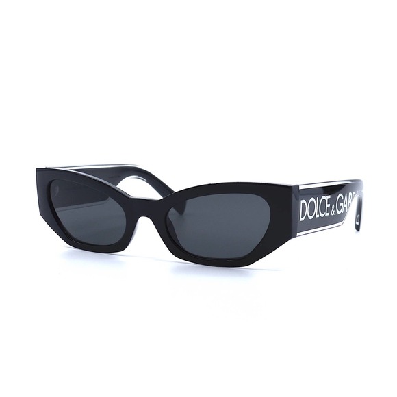 Dolce & Gabbana Accessories - DOLCE&GABBANA DG6186 BLACK DARK GREY LENS AUTHENTIC SUNGLASSES